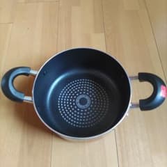 来栖けい　キッチンシリーズ　両手鍋20cm　 ガラス蓋付きのサムネイル