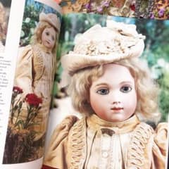 アンティークビスクドール 美麗人形洋書♡ブリュ ジュモー A.T