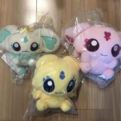 プリキュア 20周年 Anniversary 一番くじ ふわふわ妖精 ぬいぐるみ 一番くじ プリキュア 20th B賞 ふわふわ妖精ぬいぐるみ 3点セット