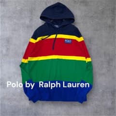 新品タグ付 POLO HI TECH マルチボーダー パーカー L Y2K - メルカリ
