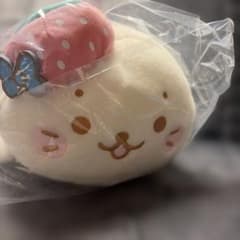 しろたん×マイメロディ　いちごBIGぬいぐるみ　しろたん
