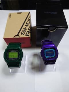 G-SHOCK　グリーン　パープル　セットのサムネイル