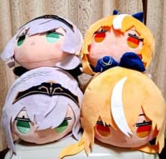 プライズ品！ホロライブ寝そべりぬいぐるみー不知火フレアーー白銀ノエルー4個売り