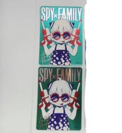 SPY×FAMILY メタキラカード 2枚セット ナツコミ スパイファミリー