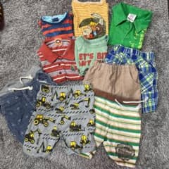 夏服（半袖、半ズボン）まとめ売りのサムネイル