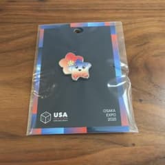 EXPO2025 スパーク ピンバッジ USA アメリカ館 大阪関西万博 - メルカリ