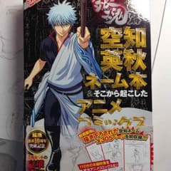 銀魂 空知英秋ネーム本 そこから起こしたアニメコミックスのサムネイル