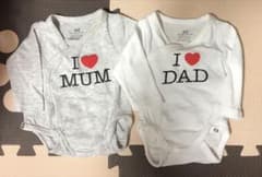 H&M ロンパース 50 肌着 0-1M セットのサムネイル