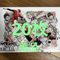 10枚セット ハイキュー!!展 挑戦者たち フライヤー チラシ 古舘春一