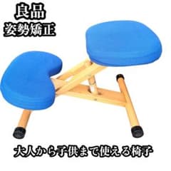 宮武製作所 プロポーションチェア ブルー 姿勢矯正 姿勢がよくなる椅子