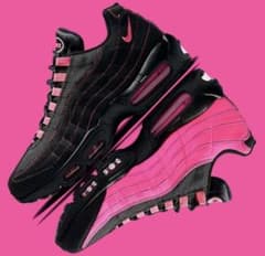 NIKE エアマックス95 ブラック/ピンク　グラデーション　27.5cm