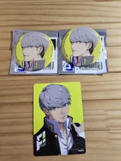 P30th × FiFS ペルソナ4 缶バッジ 特典 鳴上悠 3点セット - メルカリ