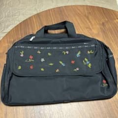 ナフナフ花柄刺繍ビジネスバッグ　スクールバックのサムネイル