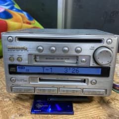 カロッツエリア　fh-401 CD/MD／カセット プレーヤー　レア品 カロッツエリア fh-401 CD/MD／カセット プレーヤー レア品 - メルカリ