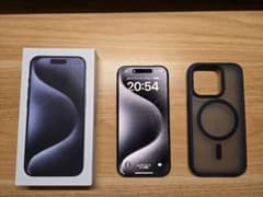 【本日のみ値下げ】Apple iPhone 15 Pro ブルーチタニウム 本体のサムネイル