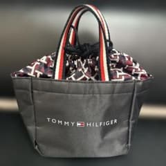 TOMMY HILFIGER 保冷バッグ 巾着型　アウトドア　お弁当バッグ