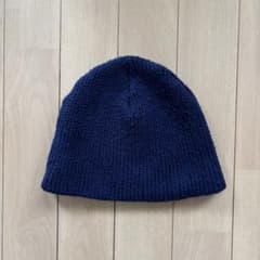 アンダーカバー UNDERCOVER 1995AW ニットキャップ ネイビー - メルカリ
