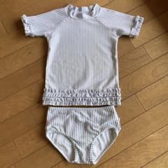 ラッフルバッツ　水着、半袖ラッシュガード4Tのサムネイル