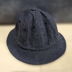 ヘリンボーン バケットハット グレー 58cmのサムネイル