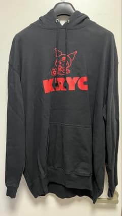 クロミ　パーカー　KRY　電話　ブラック×レッドのサムネイル