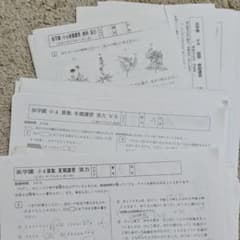 浜学園　小4　春期夏期冬期講習　復習テスト　3科セットのサムネイル