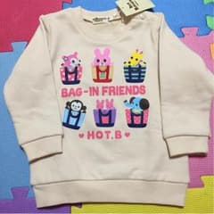 お値下げ‼️新品・サイズ90のホットビのトレーナーのサムネイル