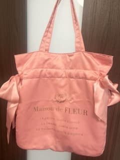 Maison de FLEUR メゾンドフルール　ピンクトートバッグのサムネイル