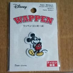 ミッキー　ワッペンのサムネイル