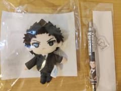 【新品未使用】 暗殺教室 烏間惟臣 ぬいぐるみ ボールペン セガラッキーくじのサムネイル