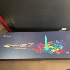 ducky shine7 ガンメタルグレー　茶軸のサムネイル