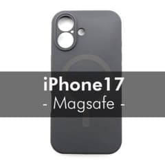 iPhone 17 Magsafe シリコン ケース グレー 灰色 ミニマルのサムネイル