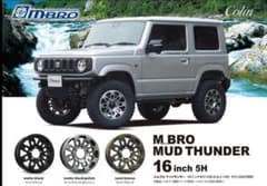 M_BRO MUD THUNDER 16インチホイール４本セットのサムネイル