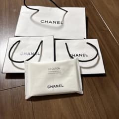 CHANEL ショップ袋 3枚セット ル コットン付 - メルカリ