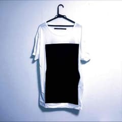 my beautiful landlet バイカラービッグTシャツのサムネイル