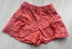 コーラルピンク フリル付きハーフパンツ100㎝のサムネイル