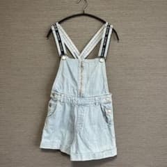 【ラブトキシック】デニム　サロペット　160 ショートパンツのサムネイル
