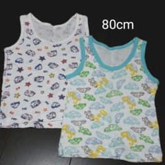 天ちゃん様専用【80cm】タンクトップ 　肌着のサムネイル