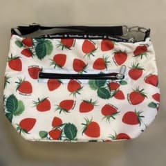 /未使用/Helianthus ストロベリー柄 ポーチバッグのサムネイル