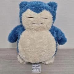 【美品】ポケットモンスター　めちゃもふぐっと　くつろぎタイムぬいぐるみ　カビゴンのサムネイル