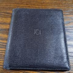 LOEWE アナグラム 二つ折り財布 ブラック
