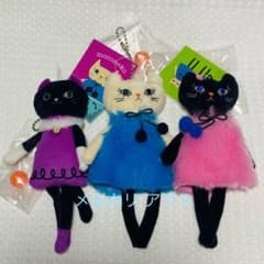 カルディ ハロウィン 2025 くたくたネコちゃん モコネコ 3匹セットのサムネイル