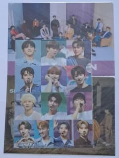 SEVENTEEN セブチ ☆クリアファイル 3枚 ジョシュア ジュン バーノン