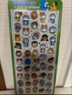 【正規品】　韓国限定シール　ドラえもん