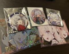 超かぐや姫！ 月見ヤチヨ 缶バッジ 箔押しブロマイドセットのサムネイル
