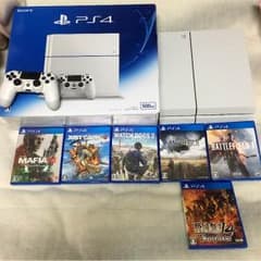 ps4 500GB ホワイト本体のみのサムネイル