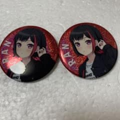 バンドリ 美竹蘭 WEGO 10周年 缶バッジ - メルカリ