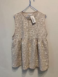 新品 Laule'a チュニック ノースリーブ ベージュのサムネイル