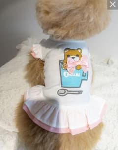新品✨美品KALINA カリーナ くまさんプリントTシャツワンピースのサムネイル