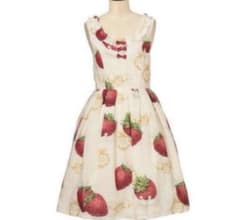 エミリーテンプルキュート creamy strawberry いちご ワンピース