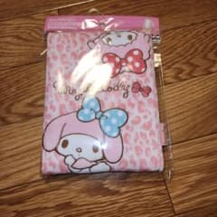 Sanrio My Melody 折りたたみミラー ピンク ヒョウ柄のサムネイル